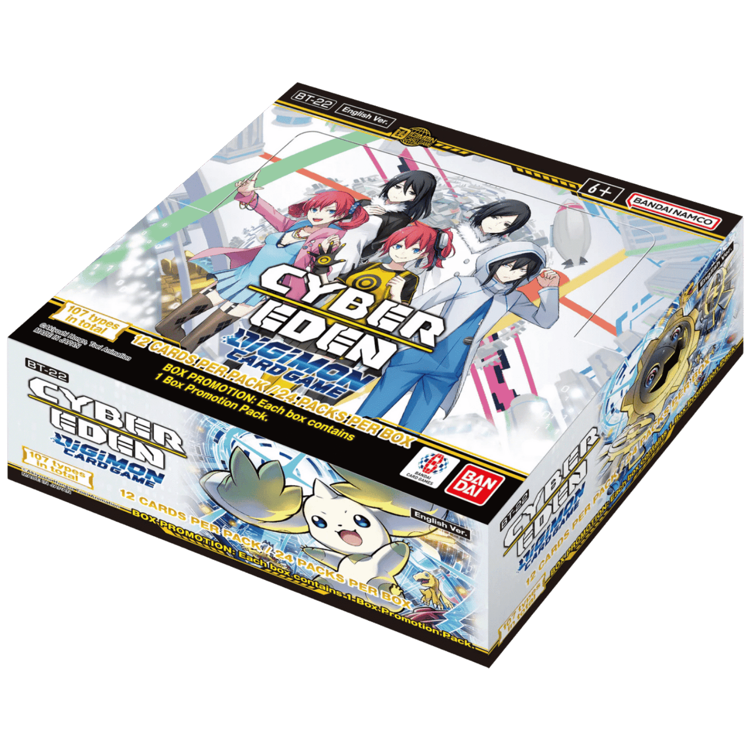 Digimon TCG: Cyber Eden - Booster Box BT22 (Bulk Discounts) (PREORDER)